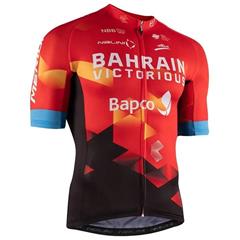 MERIDA NALINI - Bahrain Victorious - Dres krátký TEAM červený 
