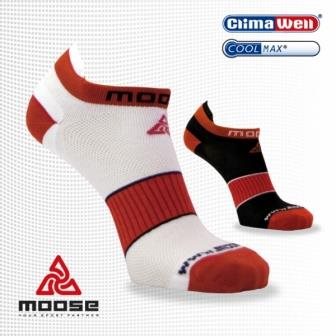 Moose - Ponožky SNEAKER černá M