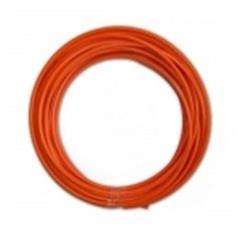 A2Z - PVDF - Hydraulická hadička 5,4mm oranžová 10cm