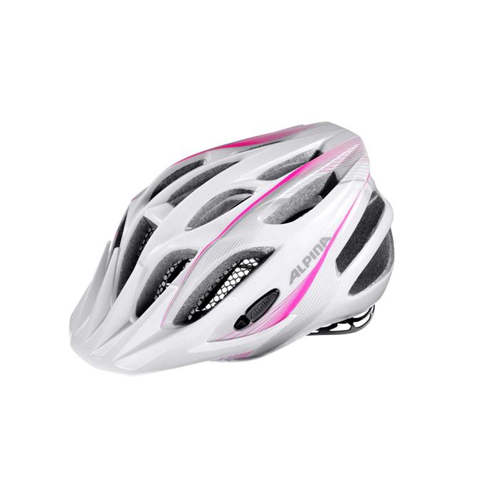 ALPINA - Přilba FB JUNIOR 2.0 Flash white-pink-silver 50-55