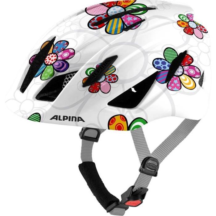 ALPINA - Přilba PICO pearlwhite-flower gloss 50-55