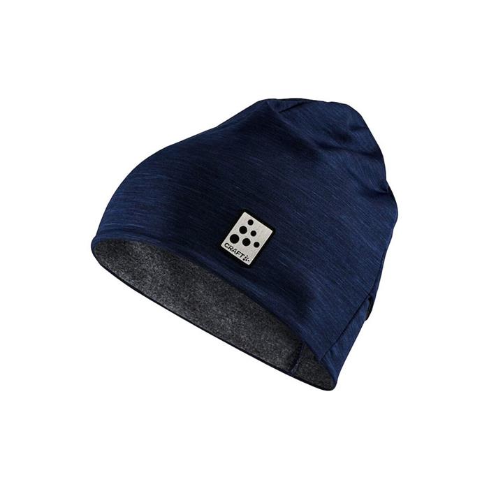 CRAFT - Čepice Microfleece Ponytail 1907911 tmavě modrá