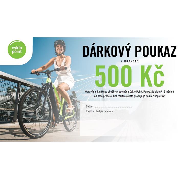 Dárkový poukaz 500 Kč