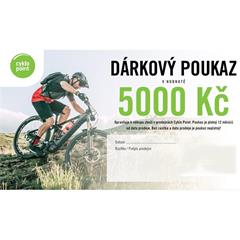 Dárkový poukaz 5000 Kč