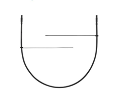 Elektrický kabel Di2 EW-SD300-I pro vnitřní vedení 350mm černý
