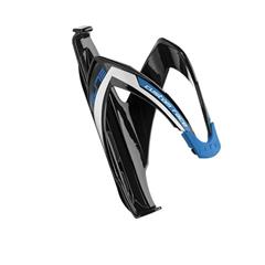 ELITE - Košík Custom Race černý lesklý,logo modré