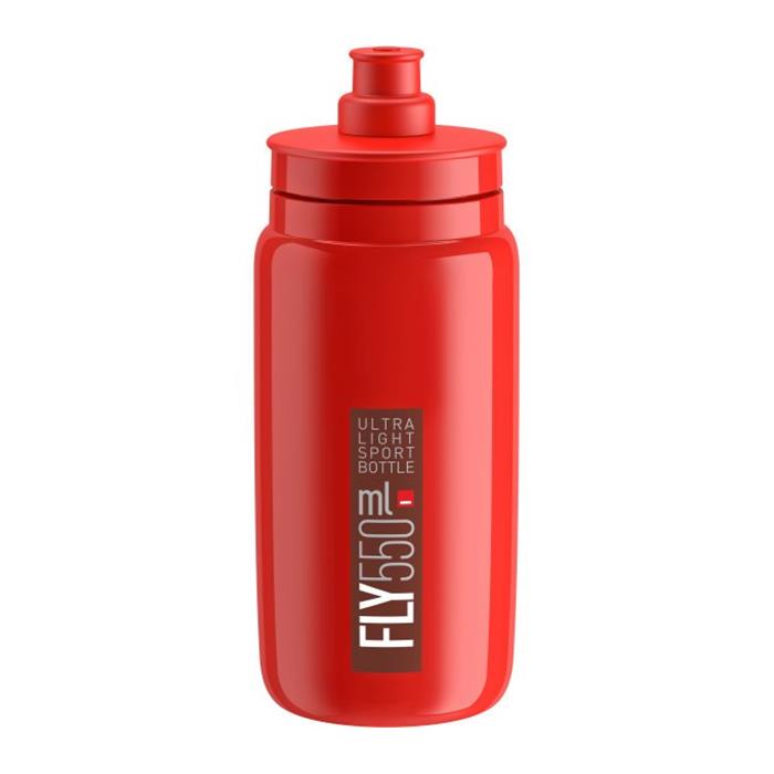 ELITE - Láhev Fly červená, logo bordo 550ml