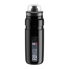 ELITE - Láhev Fly MTB černá, logo šedé 750ml 