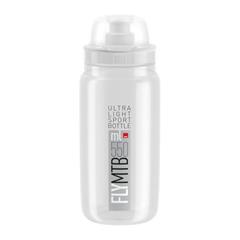 ELITE - Láhev Fly MTB čirá, logo šedé 550ml 