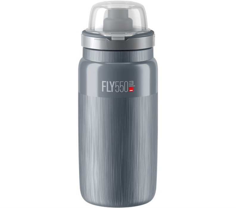 ELITE - Láhev Fly Tex MTB šedá, 550ml