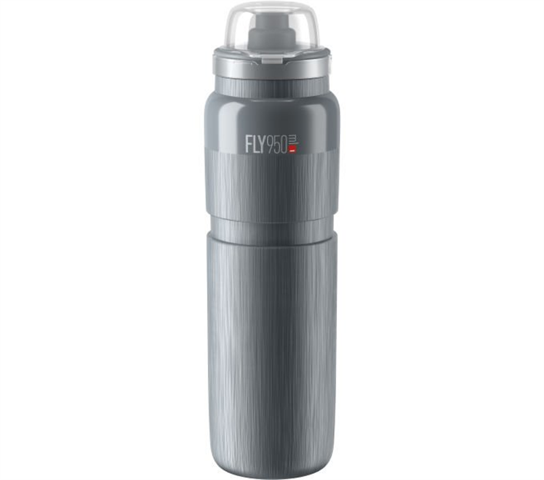 ELITE - Láhev Fly Tex MTB šedá, 950ml