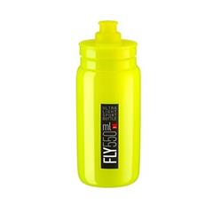 ELITE - Láhev Fly yellow fluo, logo černé 550ml 