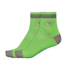 ENDURA -  E0114GV Ponožky Luminite HI-VIZ green 2pack 