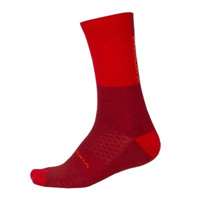 ENDURA - E1227RR Ponožky BaaBaa Merino II zimní rust red