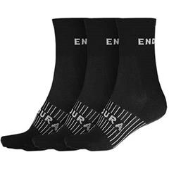 ENDURA -  E1263BK Ponožky Coolmax Race black 3pack 