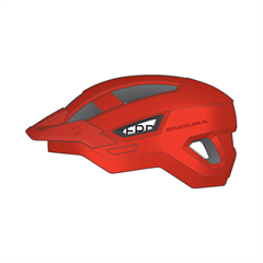 ENDURA - E1582FRD přilba Hummvee flame red 