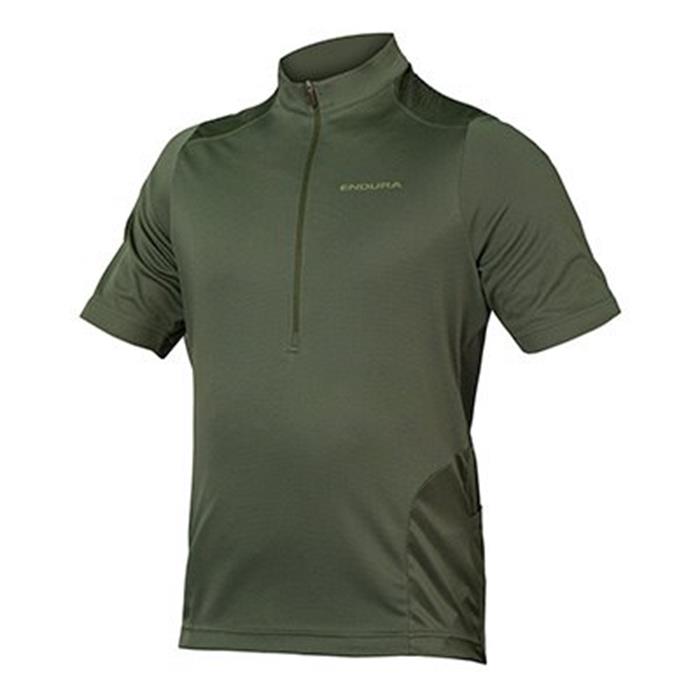 ENDURA - E3125GF dres pánský Hummvee S/S forest green