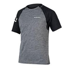 ENDURA -  E3204PW dres pánský SingleTrack S/S pewter grey