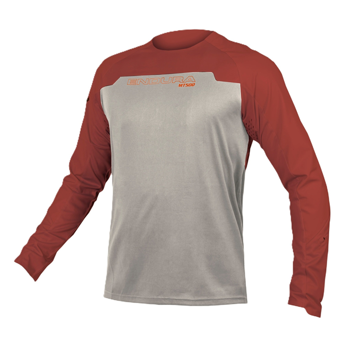ENDURA - E3212BRK dres pánský MT500 Burner L/S brick red