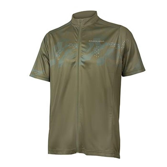 ENDURA - E3215GO dres pánský Hummvee Ray S/S olive green