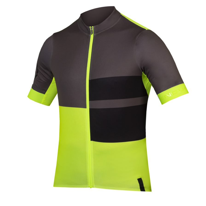 ENDURA - E3236YV dres pánský FS260 Print S/S Hi-Viz yellow