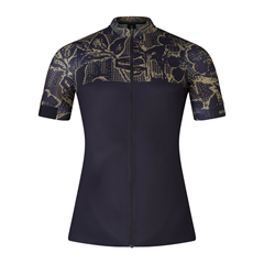 ENDURA - E3238BK dres pánský Floral Block FS260 Print S/S black 