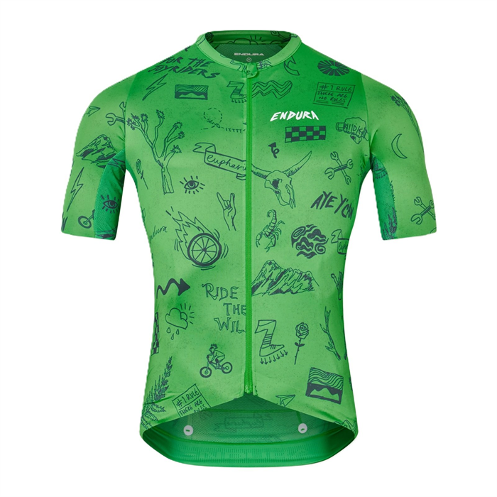 ENDURA - E3264GEM dres pánský Pro SL Print S/S emerald