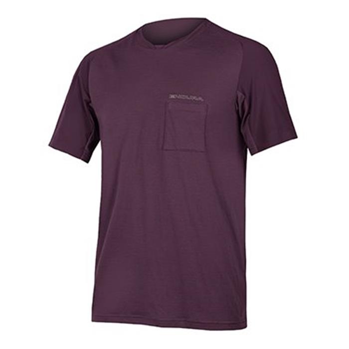 ENDURA - E5084AU dres pánský GV500 Foyle T aubergine