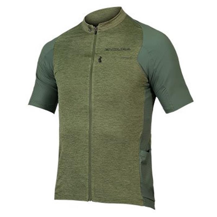 ENDURA - E5085GO dres pánský GV500 Reiver S/S olive green