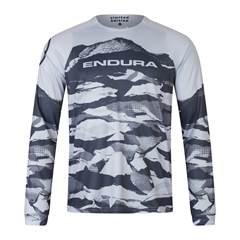 ENDURA - E5108BK dres pánský Mountain Camo LTD Printed L/S black
