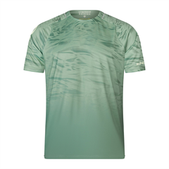 ENDURA - E5111LGR dres pánský Marble Tee LTD Printed S/S loch green 