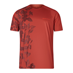 ENDURA - E5112BRK dres pánský Botanic Tee LTD Printed S/S brick 