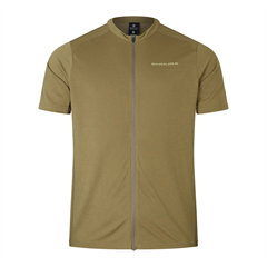 ENDURA - E5202TW dres pánský Loop S/S Zipped tweed green