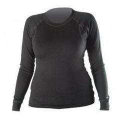 ENDURA -  E6032 triko dámské BaaBaa Merino L/S Baselayer black 