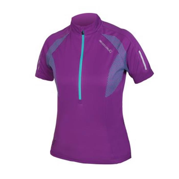 ENDURA - E6061LL dres dámský Xtract S/S Jersey lilac