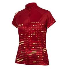 ENDURA -  E6152RD dres dámský Hummvee Ray red 