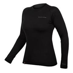 ENDURA -  E6165BK triko dámské BaaBaa Blend L/S Baselayer black 