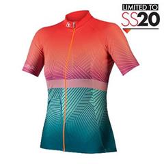 ENDURA -  E6179CV dres dámský Lines II Hi-Viz coral 