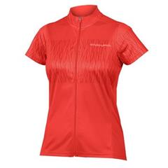 ENDURA - E6206PO dres dámský Hummvee Ray S/S II pomegranate