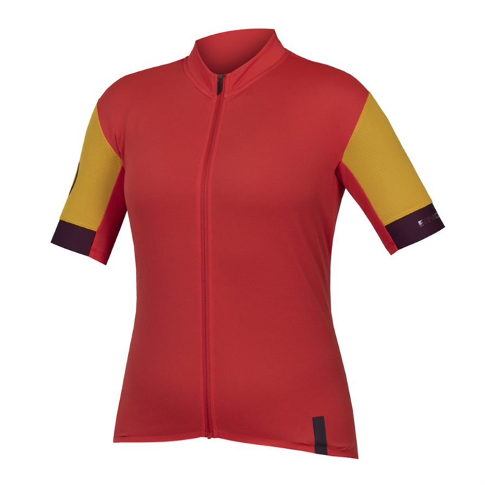 ENDURA - E6224PO dres dámský FS260 S/S pomegranate