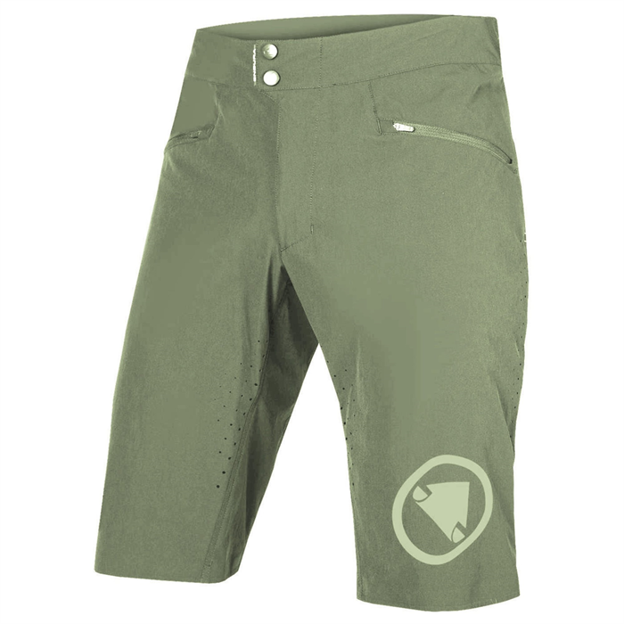 ENDURA - E8103LGR/S kraťasy pánské Singletrack Lite Short Fit loch green