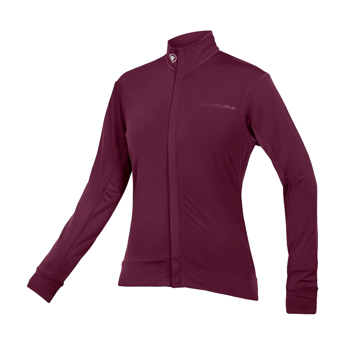 ENDURA - E9104AU dres dámský Xtract Roubaix L/S Jersey aubergine