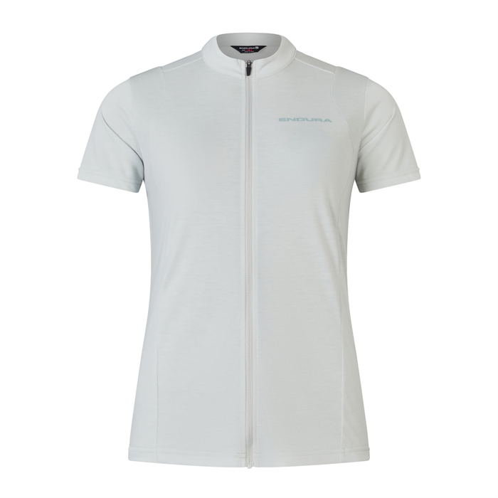 ENDURA - E9105MGY dres dámský Loop S/S Zipped mains grey