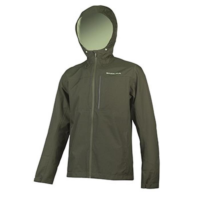 ENDURA - E9156BO bunda pánská Hummvee Waterproof Hooded bottle green