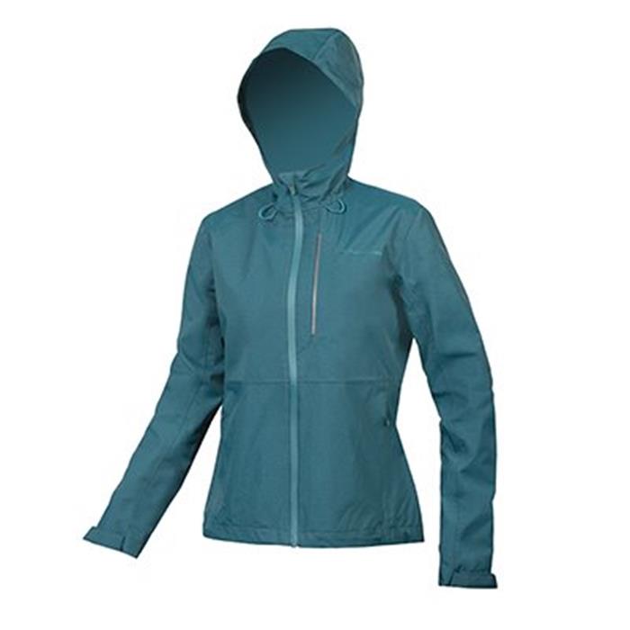 ENDURA - E9168DT bunda dámská Hummvee Waterproof Hooded deep teal