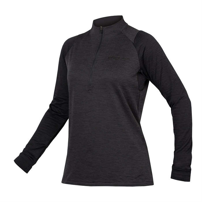 ENDURA - E9183BK dres dámský Singletrack Fleece L/S black