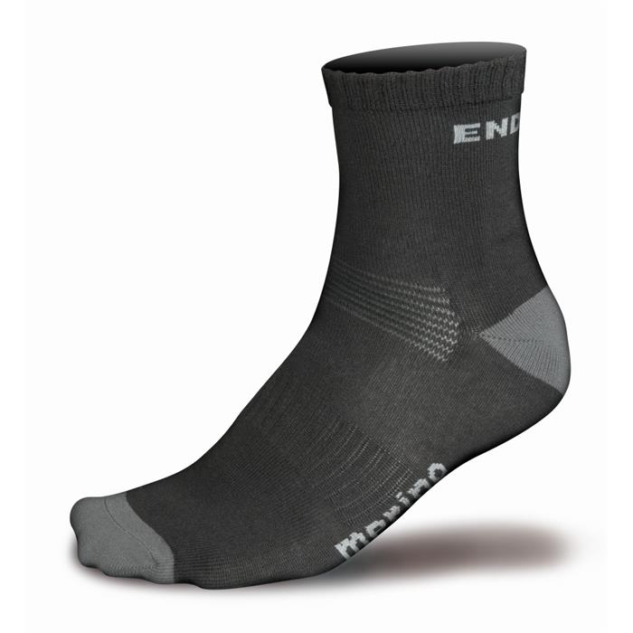 ENDURA - Ponožky Merino BaaBaa black E0035