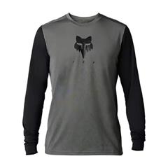 FOX - Dres pánský  Ranger LS Jersey Tru Dri - Pewter 