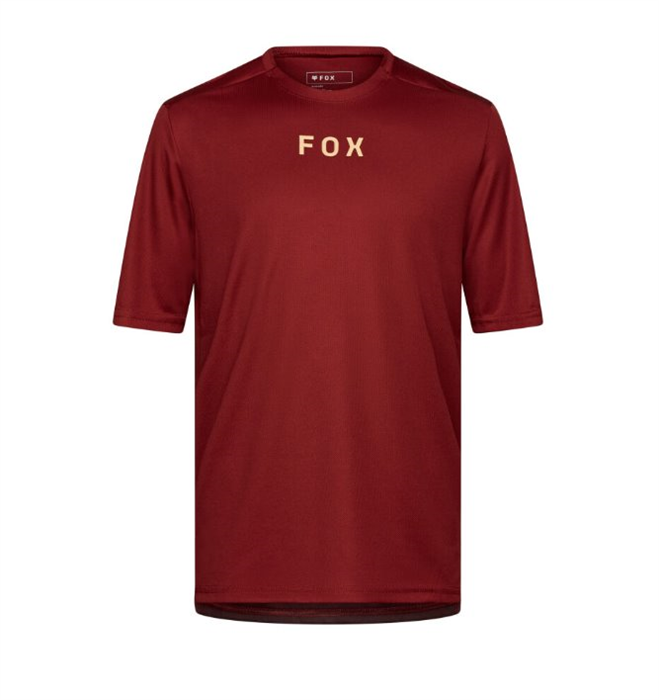 FOX - Dres pánský Ranger SS Jersey Wordmark - Rust