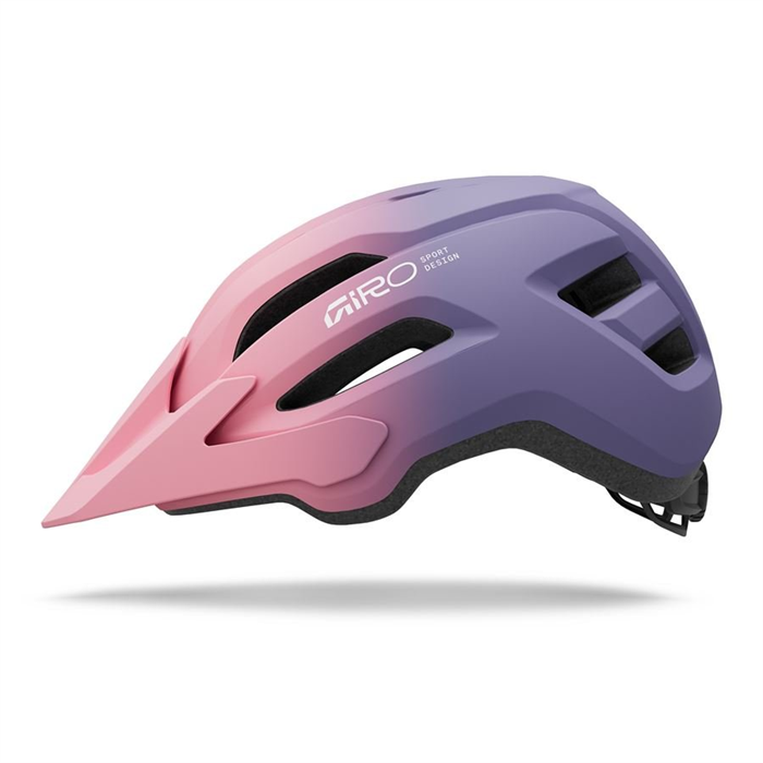 GIRO - Přilba dětská FIXTURE II Mat Light Pink/Purple Fade